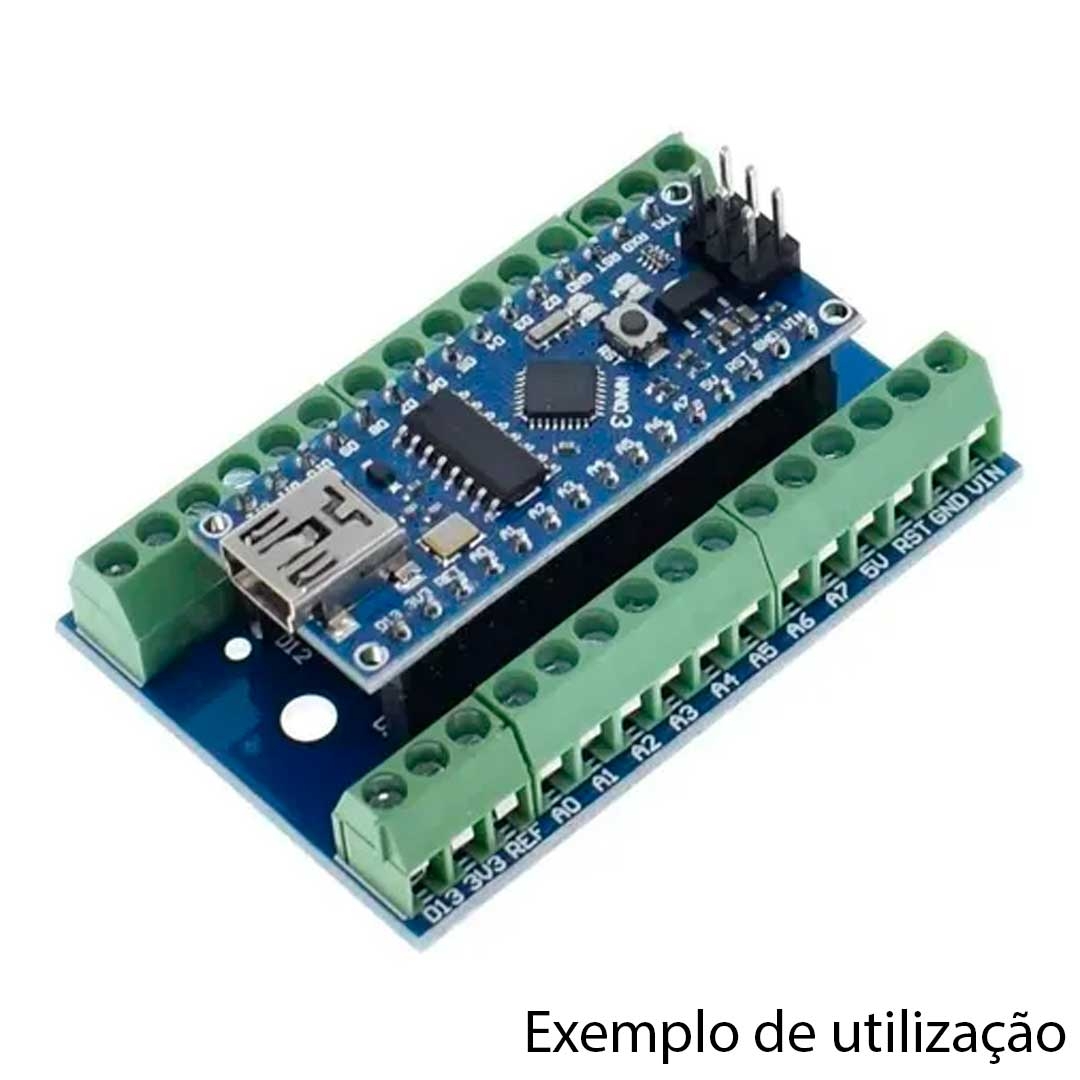 Adaptador Para Arduino Nano - Placa Borne      