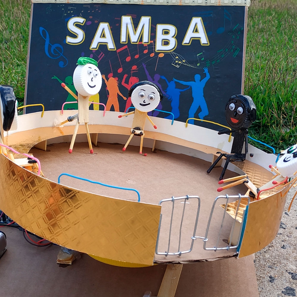 Kit Samba - Parque de Diversões DIY - Faça você mesmo      