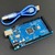 Kit Placa Compatível Arduino MEGA + Case Acrílico -  ATMEGA2560 R3 CH340 com Cabo USB      
