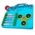 Tablet Não Digital Brincriarte - Painel Sensorial Busy Board - Modelo Baby Tablet (Azul)      