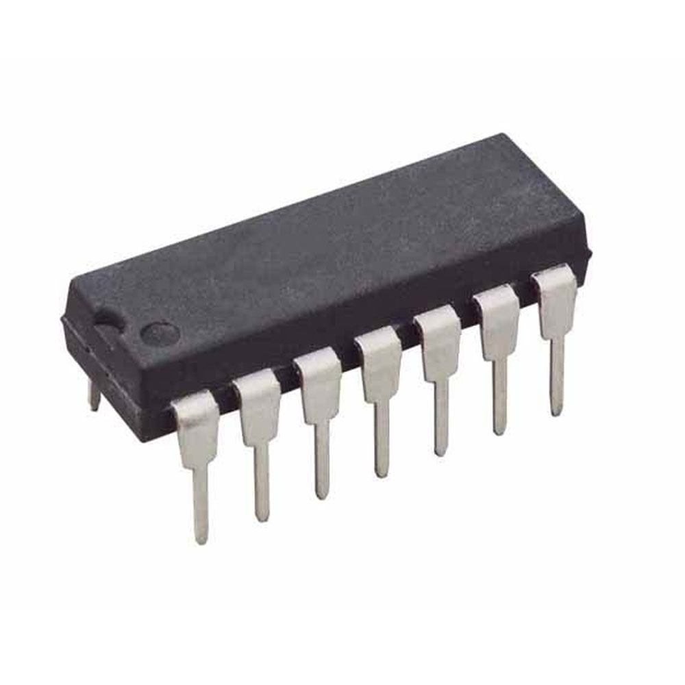 Circuito Integrado PTH PIC16F684-I/P Microcontrolador PIC16F684-I/P DIP-14 Microcontrolador  DIP-14   