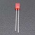 LED Vermelho Retangular Difuso 2x5x7mm 1000mcd      