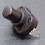 Chave Push-Button Liga e Desliga Preta - 10A 250v - 2 Terminais - Haste De 18,5mm      