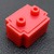 Mini Protoboard 25 Pontos Vermelho      