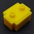 Mini Protoboard 25 Pontos Amarelo      