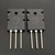 Par dos Transistores Bipolares 2SA1943 e 2SC5200 TO-264 230V 15A      